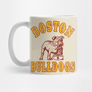 Defunct Boston Bulldogs Football Team Mug